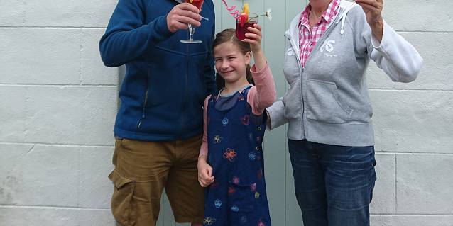 Raising  A Toast To Neighbourliness