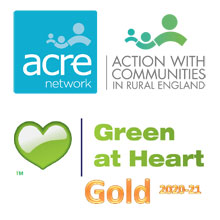 Logos: ACRE, Green at Heart