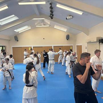 Karate class